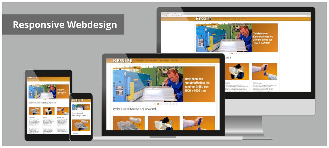 Webdesign für Kessler Kunststoffverarbeitung GmbH & Co. KG